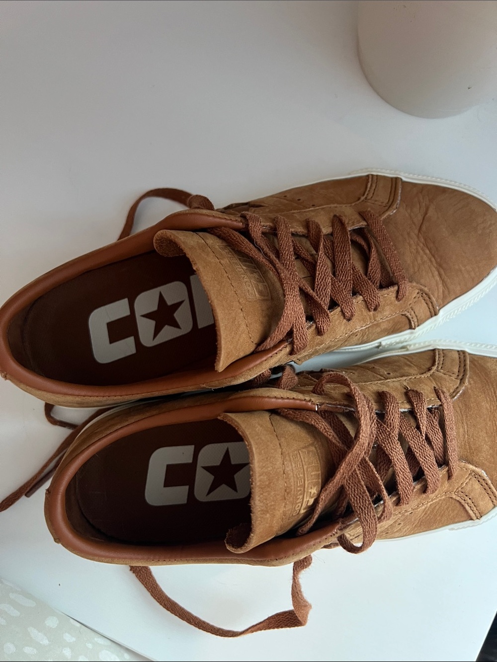 Leather Converse One Stars - Picture 5 of 5
